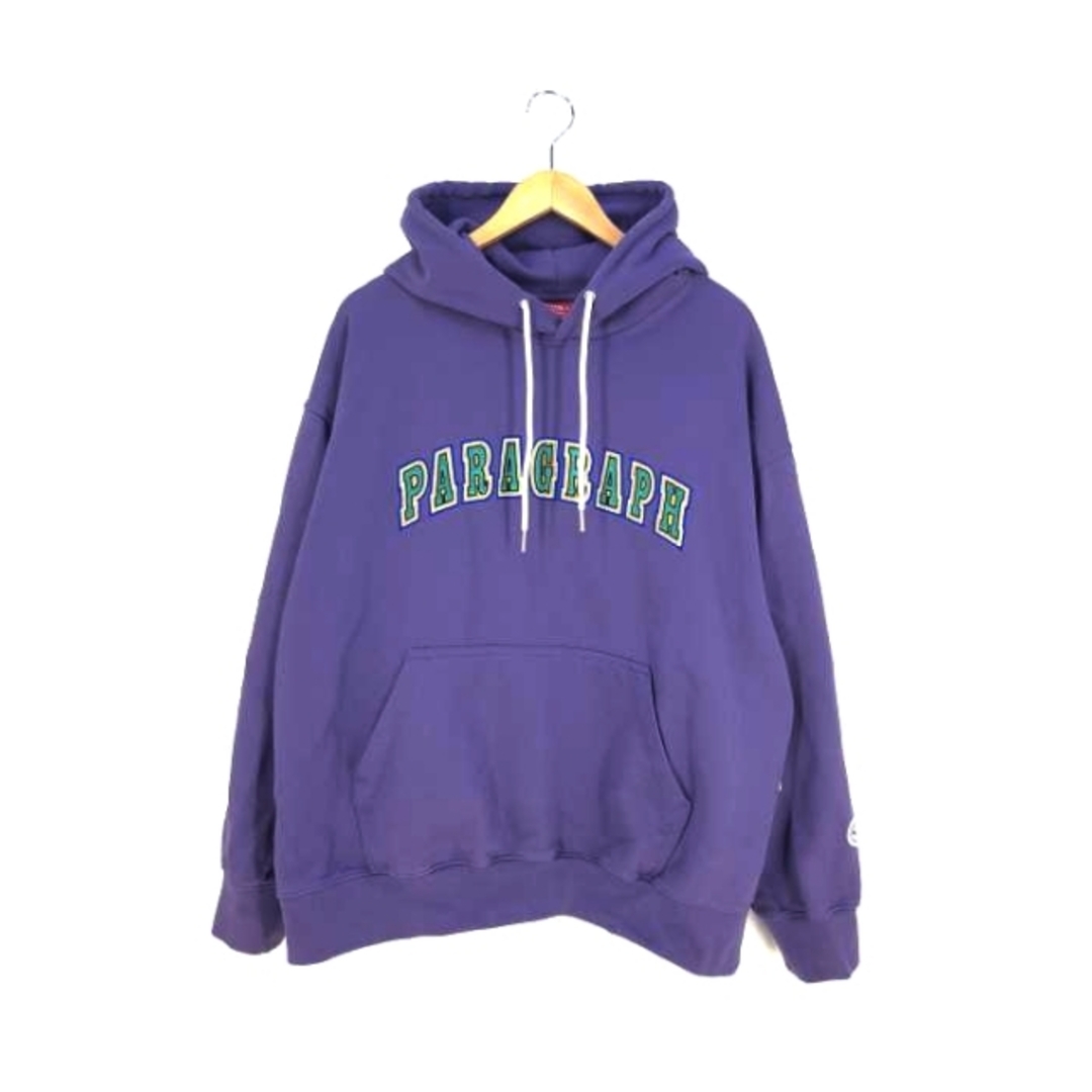 PARAGRAPH(パラグラフ) EMBROIDERY LOGO HOODIE