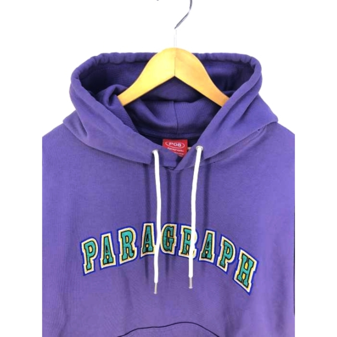 PARAGRAPH(パラグラフ) EMBROIDERY LOGO HOODIE