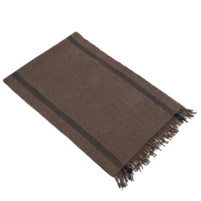 COMOLI(コモリ)の【美品】loomer Yak Fleece Stole (Brown) メンズのファッション小物(ストール)の商品写真