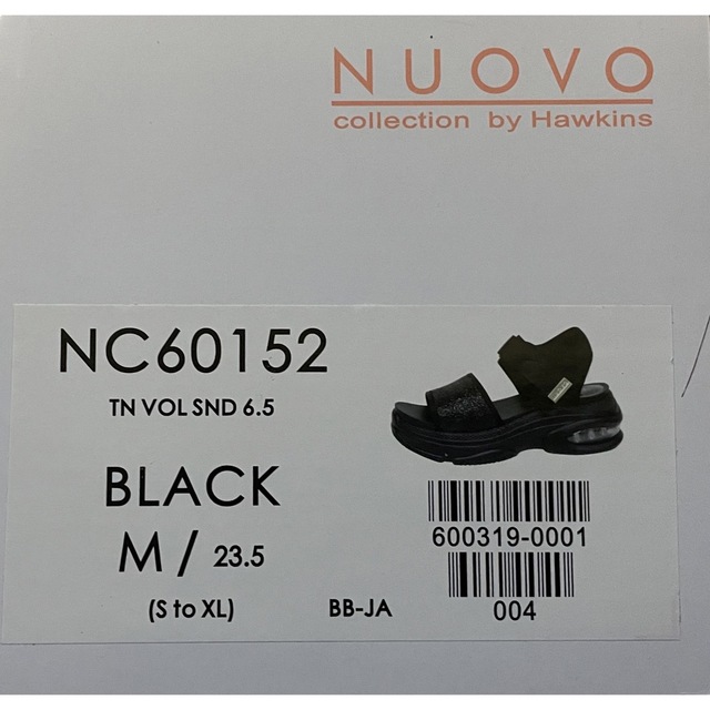 Nuovo(ヌォーボ)のレディース 【NUOVO】 ヌオーヴォ サンダル TN VOL SND 6.5  レディースの靴/シューズ(サンダル)の商品写真