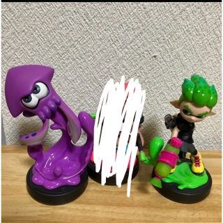 ニンテンドウ(任天堂)のスプラトゥーン3 対応　amiibo(ゲームキャラクター)