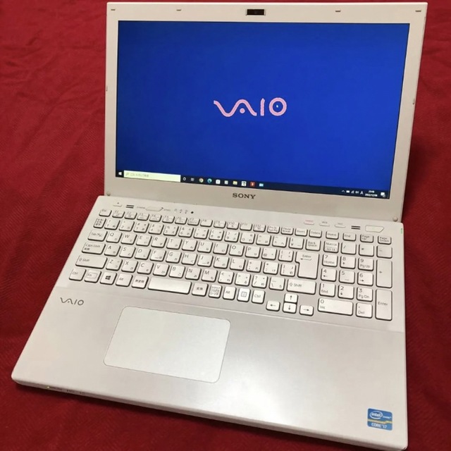 vaio i7  SSD480GB 8GB  ブルーレイフルHD ノートパソコン