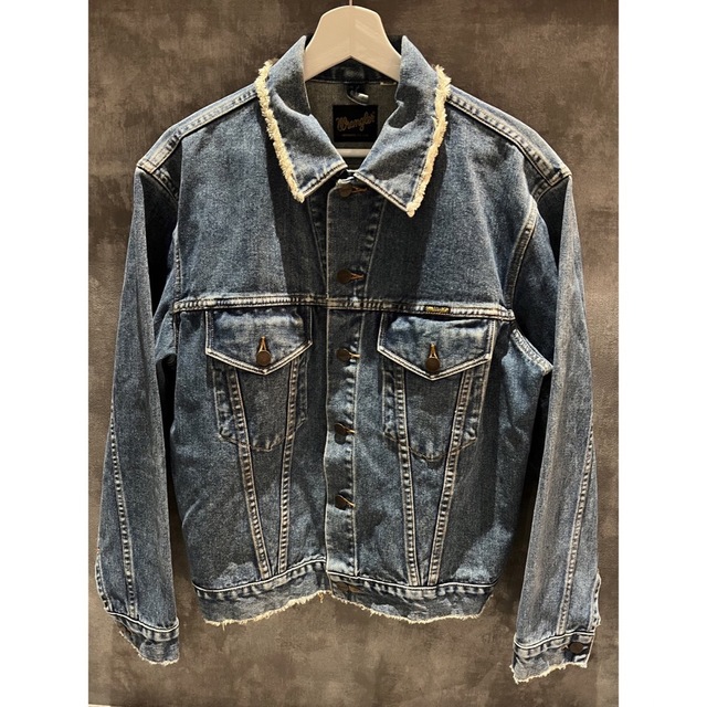 Wrangler(ラングラー)のwrangler デニムジャケット 古着 ラングラー vintage 90's メンズのジャケット/アウター(Gジャン/デニムジャケット)の商品写真