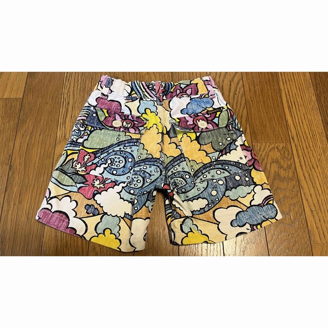 HYSTERIC MINI(ヒステリックミニ)の☆hysteric mini★デニムショートパンツ　size 95㎝ キッズ/ベビー/マタニティのキッズ服女の子用(90cm~)(パンツ/スパッツ)の商品写真