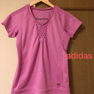 アディダス(adidas)のadidas Ｔシャツ レディース　Mサイズ(Tシャツ(半袖/袖なし))