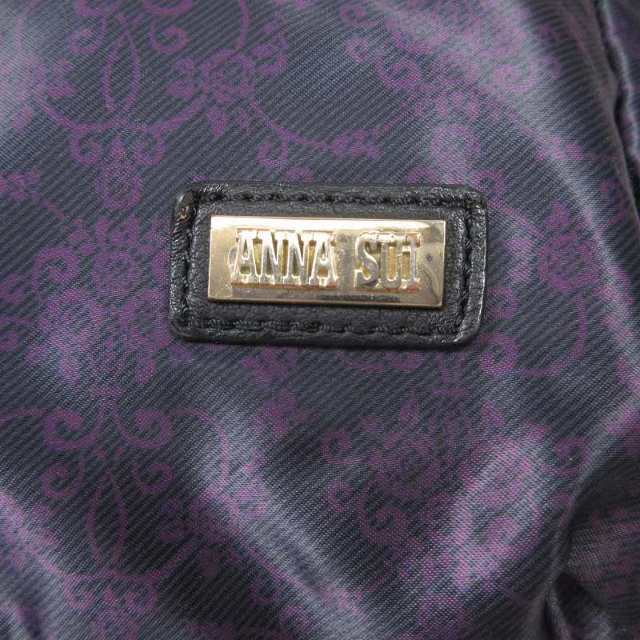 ANNA SUI(アナスイ)のアナスイ ANNA SUI 総柄 バックパック リュックサック 光沢 シャイニー レディースのバッグ(リュック/バックパック)の商品写真