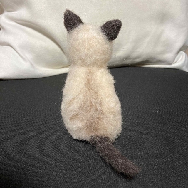 専用!!羊毛フェルト ハンドメイド シャム猫子猫の通販 by 専用!!羊毛フェルト ハンドメイド シャム猫子猫の通販 by