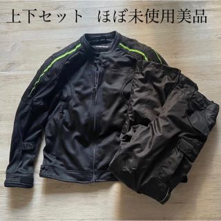 美品 未使用 モーターヘッド ライダース バイク ジャケット パンツ 上下セット(装備/装具)