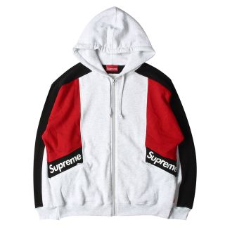 シュプリーム(Supreme)のsupreme Blocked Zip Up Hooded Sweatshirt(パーカー)