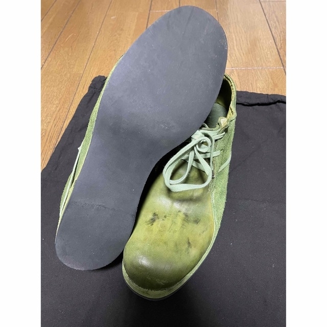 Carol Christian Poell(キャロルクリスチャンポエル)の18SS BORIS BIDJAN SABERI短靴41新品未使用 ホースレザー メンズの靴/シューズ(ブーツ)の商品写真