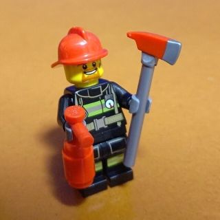 レゴ(Lego)のレゴ★消防士 オリジナルアレンジ(キャラクターグッズ)