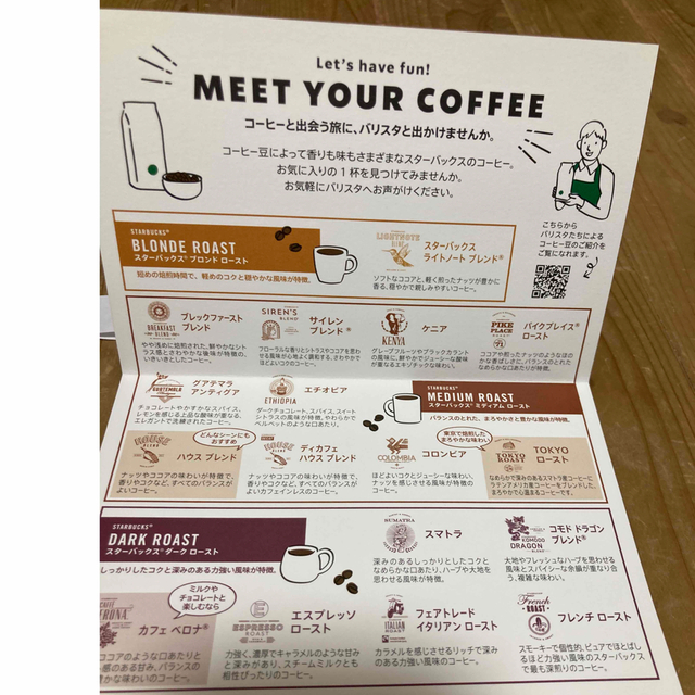 Starbucks Coffee(スターバックスコーヒー)のスターバックス　2023 福袋　コーヒー豆　引き換えチケット 食品/飲料/酒の飲料(コーヒー)の商品写真