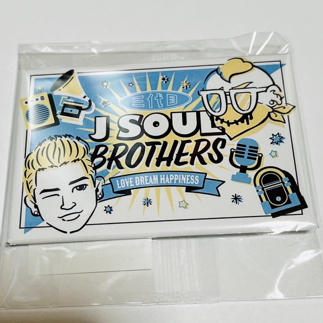 三代目 J Soul Brothers(サンダイメジェイソウルブラザーズ)のELLY 缶バッジ エンタメ/ホビーのタレントグッズ(ミュージシャン)の商品写真