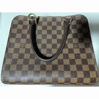 ルイヴィトン(LOUIS VUITTON)のルイ ヴィトン トリアナ N51155 ダミエ レディース ハンドバッグ 廃盤品(ハンドバッグ)