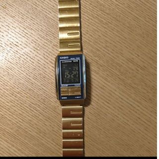 カシオ(CASIO)のCASIO ゴールド 腕時計(腕時計)