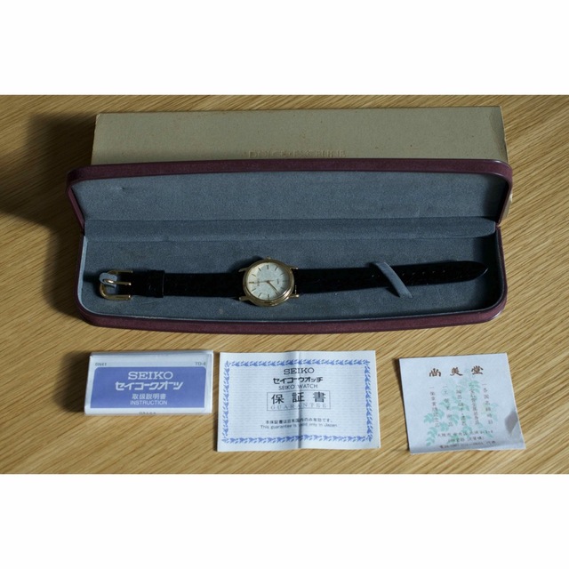 SEIKO(セイコー)のSEIKO DOLCE ドルチェ　勤続記念腕時計　電池/新品　作動品 メンズの時計(腕時計(アナログ))の商品写真