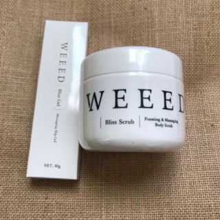 ♡新品未使用♡WEED ボディースクラブ&ブリスジェル(ボディスクラブ)