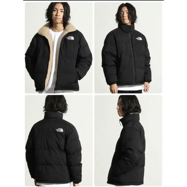 THE NORTH FACE(ザノースフェイス)のノースフェイス　ビーベターフリースジャケット  リバーシブルボア　ブラック　L メンズのジャケット/アウター(ブルゾン)の商品写真