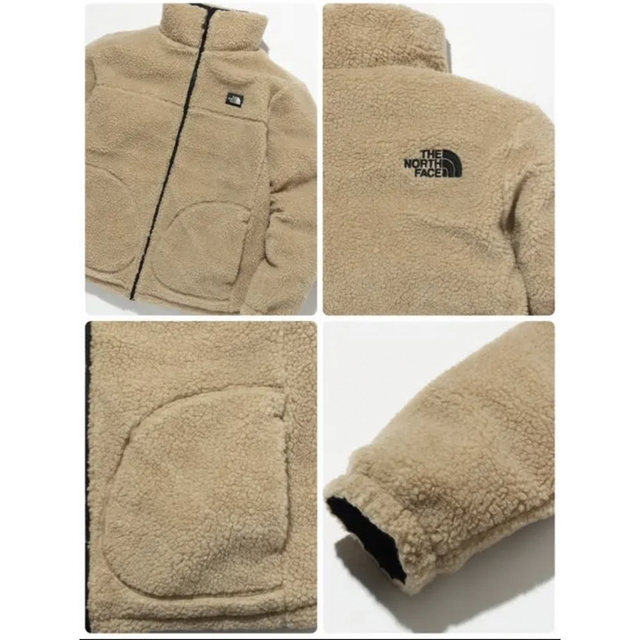 THE NORTH FACE(ザノースフェイス)のノースフェイス　ビーベターフリースジャケット  リバーシブルボア　ブラック　L メンズのジャケット/アウター(ブルゾン)の商品写真