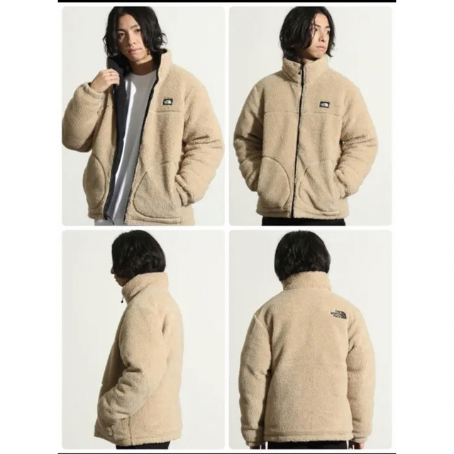 THE NORTH FACE(ザノースフェイス)のノースフェイス　ビーベターフリースジャケット  リバーシブルボア　ブラック　L メンズのジャケット/アウター(ブルゾン)の商品写真