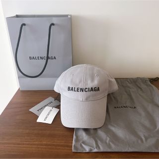 バレンシアガ(Balenciaga)の新品未使用！BALENCIAGA ロゴキャップ(キャップ)