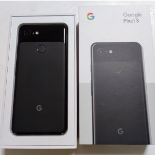 Google Pixel3  128GB  just Black 未使用