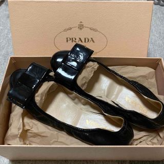 プラダ(PRADA)のプラダ　バレエシューズ(バレエシューズ)