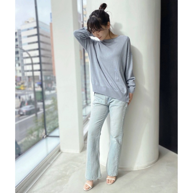 新品未使用 L'Appartement SIDE SLIT KNIT ブルー