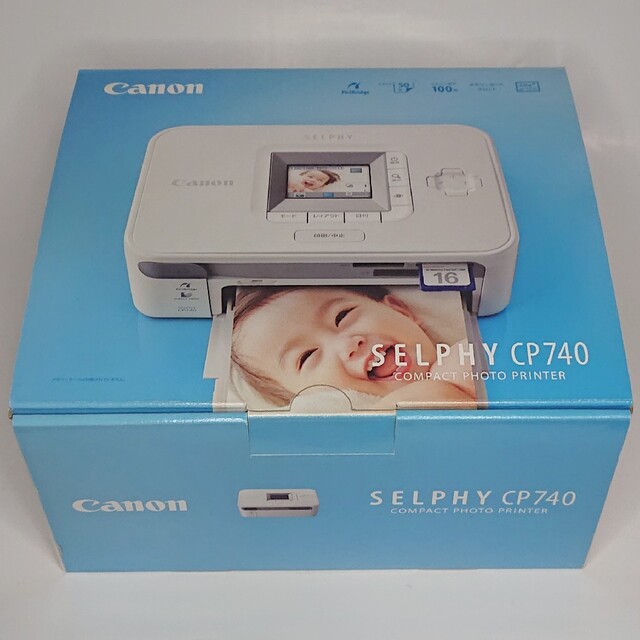 himawari様専用 Canon SELPHY CP740 デジタルプリンター スマホ/家電/カメラのPC/タブレット(PC周辺機器)の商品写真