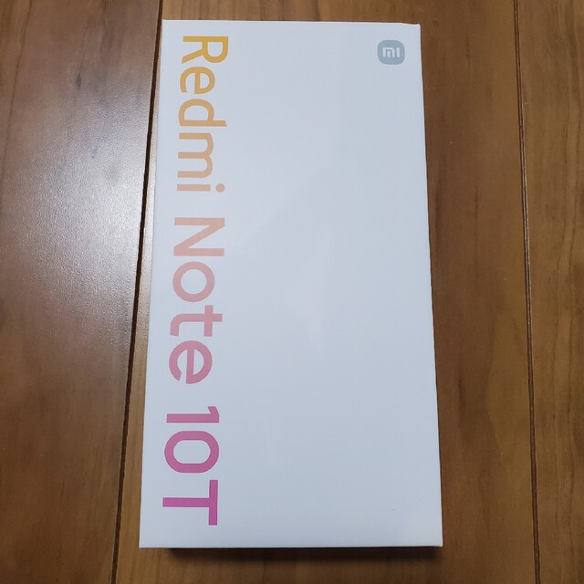 Redmi Note 10T アジュールブラック 未使用開封