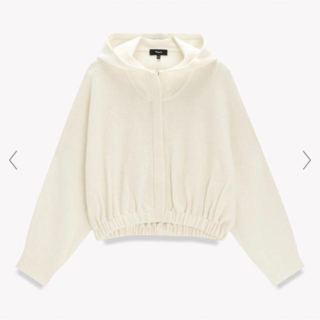 新品未使用 Theory Lana Cash Cropped Hoody