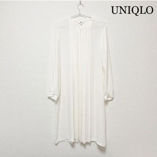 ユニクロ(UNIQLO)の♡美品♡ UNIQLO ユニクロ　プリーツ　ワンピース　L(ひざ丈ワンピース)