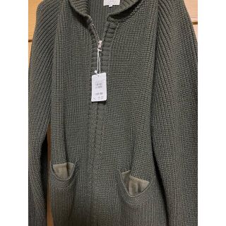 【未使用品】日本製　FREAK'S STORE エルボパッチカウチンニット