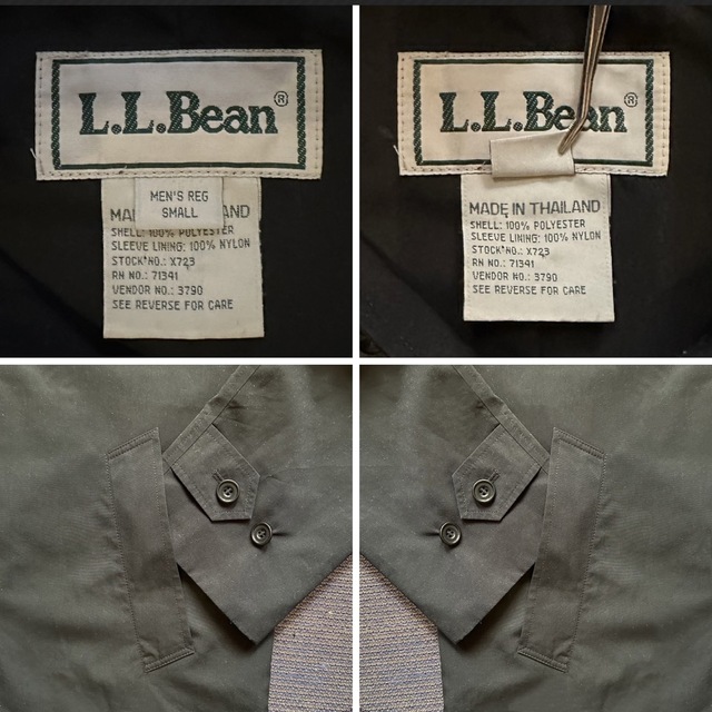80's L.L. Bean ステンカラー コート エルエルビーン バルマカーン