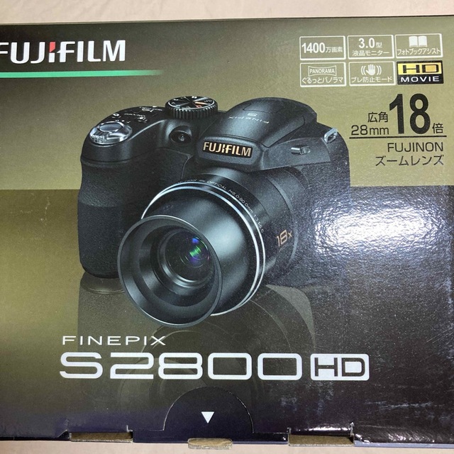 富士フイルム(フジフイルム)の【中古美品】フジフイルム(FUJIFILM) FinePix S2800HD スマホ/家電/カメラのカメラ(コンパクトデジタルカメラ)の商品写真