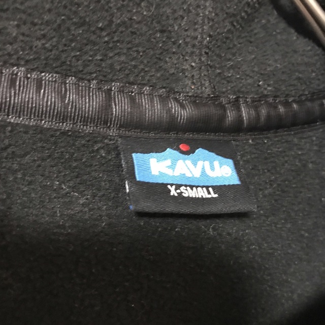 KAVU(カブー)のカブー　KAVU  ボア　ジャケット　パーカー　フリース　ロゴ刺繍　XSサイズ レディースのジャケット/アウター(その他)の商品写真
