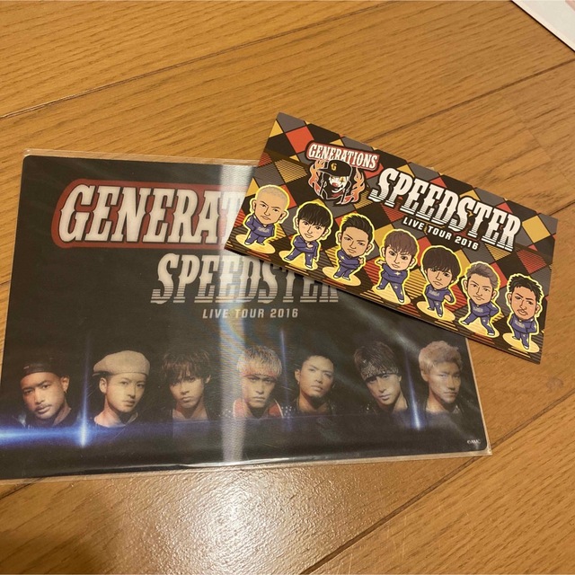 GENERATIONS(ジェネレーションズ)のSPEED STAR ステッカー　チェンジングフォトカード チケットの音楽(国内アーティスト)の商品写真