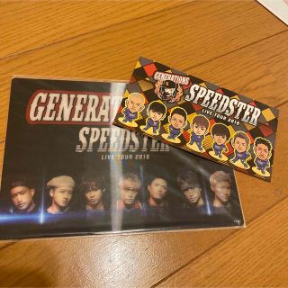 ジェネレーションズ(GENERATIONS)のSPEED STAR ステッカー　チェンジングフォトカード(国内アーティスト)