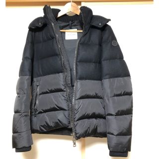 モンクレール(MONCLER)の美品　即日発送　モンクレール　NOIR   ダウン　黒　サイズ0(ダウンジャケット)