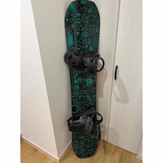 バートン(BURTON)のスノーボード【バタレオン】ケース付き(ボード)