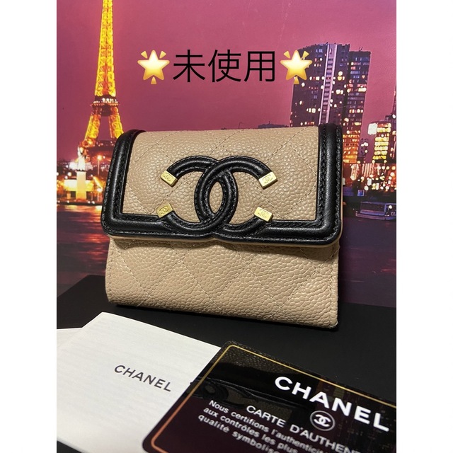 男女兼用 CHANEL シャネル 超レア【正規品】新品 ミニウォレット
