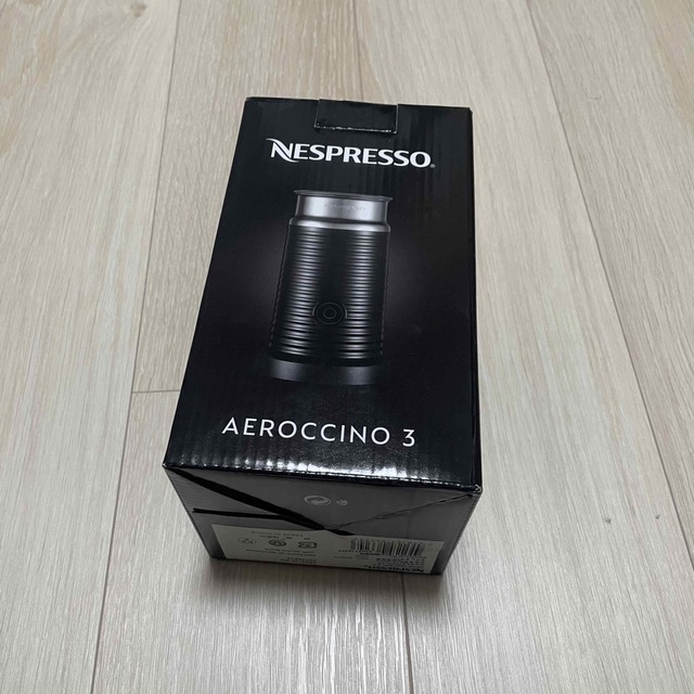 NESPRESSO(ネスプレッソ)の【新品未使用】ネスプレッソエアロチーノ3 スマホ/家電/カメラの調理家電(コーヒーメーカー)の商品写真