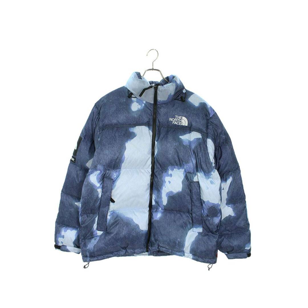 シュプリーム ×ノースフェイス THE NORTH FACE 21AW Bleached Denim Print Nuptse Jacket  タイダイヌプシダウンジャケット メンズ XL | フリマアプリ ラクマ