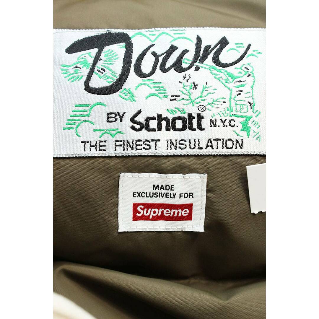 Supreme - シュプリーム ×ショット schott 22AW Schott Canvas Down Trucker Jacket キャンバストラッカージャケットブルゾン メンズ XLの通販 by RINKAN|シュプリームならラクマ