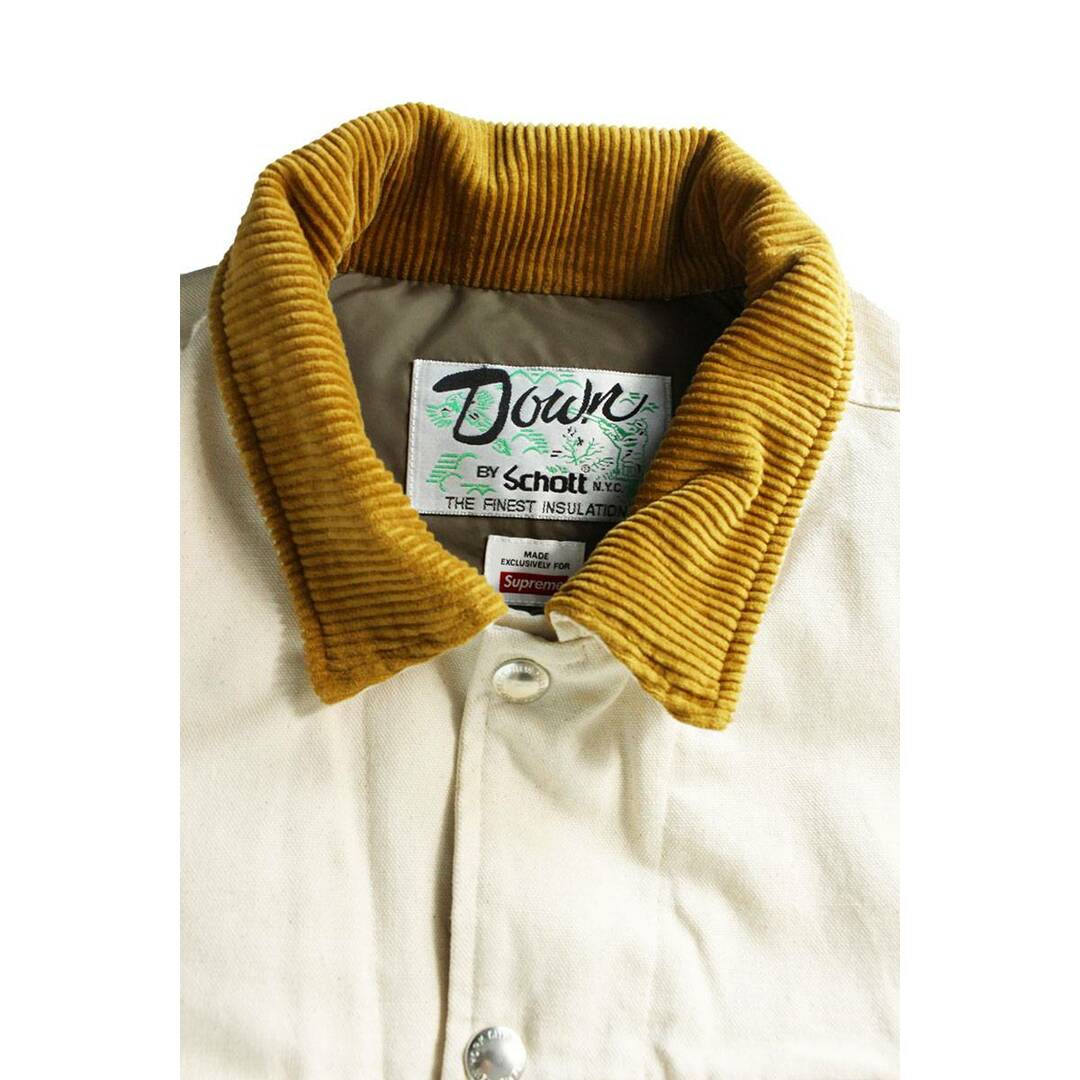 Supreme - シュプリーム ×ショット schott 22AW Schott Canvas Down Trucker Jacket キャンバストラッカージャケットブルゾン メンズ XLの通販 by RINKAN|シュプリームならラクマ