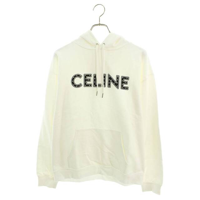 正規 21SS CELINE セリーヌ ロゴ パーカー