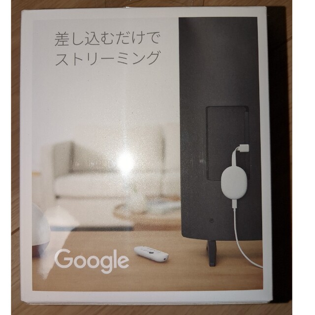 Google(グーグル)の [4Kモデル] Chromecast with Google TV スマホ/家電/カメラのテレビ/映像機器(その他)の商品写真