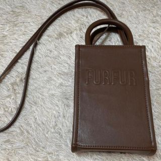 ファーファー(fur fur)のFUR FUR ノベルティー(ショルダーバッグ)