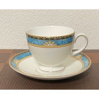 ウェッジウッド(WEDGWOOD)のウェッジウッド　カーゾン ティーカップ&ソーサー(グラス/カップ)