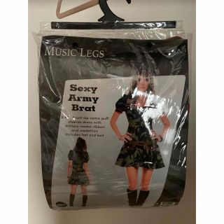 ミュージックレッグ(MUSIC LEGS)の新品未使用ミュージックレッグス迷彩コスプレ衣装　ハロウィン(衣装)